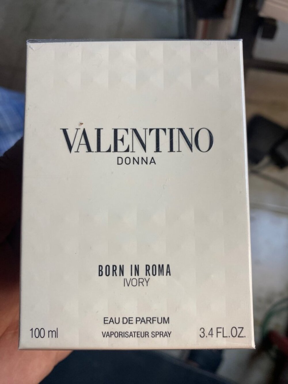VALENTINO DONNA BORN IN ROMA IVORY EAU DE PARFUM SPRAY 3.4 Oz / 100 ml NEW